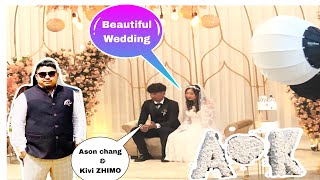 Ason Chang & Kivi Zhimomi || Beautiful wedding || Cover by​⁠@hmurumivlogs​⁠@asonchang123
