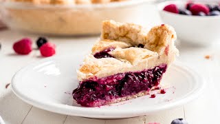 The recipe for the Most Delicious BLACKBERRY Pie in the OVEN! How to make a delicious dessert?