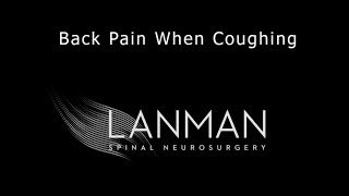 Back Pain When Coughing