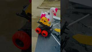 Remote control 1 SWAN and crawler toy car unboxing &amp; ramp racing. #remotecontrol #shorts #rc