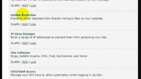 01 - Cpanel Video Tutorials
