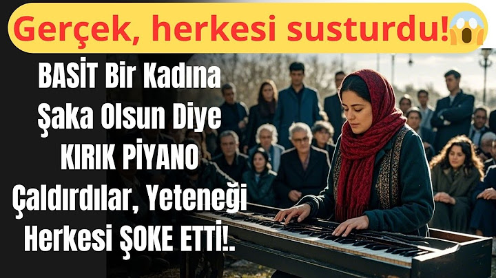 BASİT Bir Kadına Şaka Olsun Diye KIRIK PİYANO Çaldırdılar, Yeteneği Herkesi ŞOKE ETTİ!