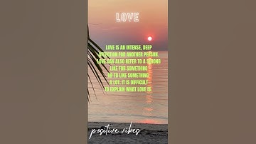 Thumbnail of LOVE MEANING - WHAT IS LOVE? - ENGLISH DICTIONARY