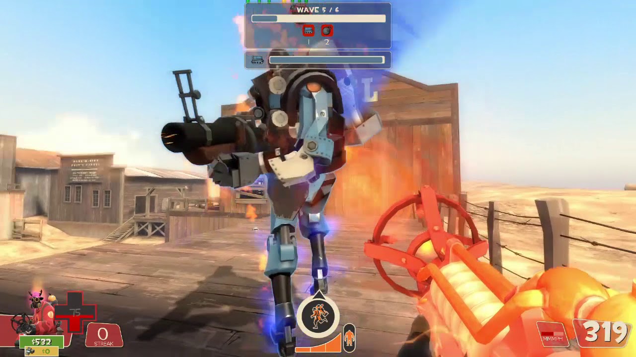 [TF2/MvM] 2 Man Crash Course - Pyro POV - YouTube