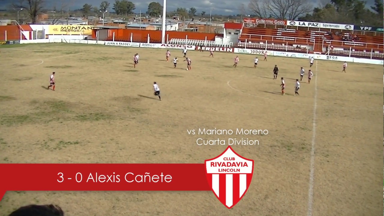 3-0 Alexis Cañete a Mariano Moreno (Cuarta División) - YouTube 3-0 Alexis Cañete a Mariano Moreno (Cuarta División) - YouTube