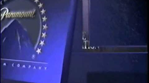 Paramount Home Video Feature Presentation Logo 1995