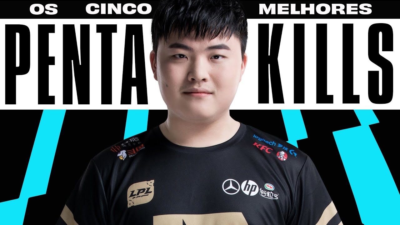 Os 5 Penta Kills mais ÉPICOS da história dos Esports do LoL | Ultimate List