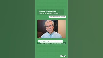 Manual Processes Hinder Data-Driven Decision-Making | Vena Industry Benchmark Report