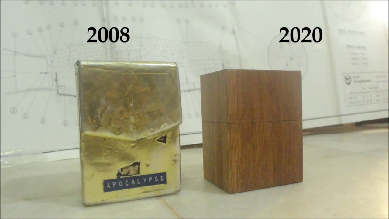 Homemade Yugioh Deck Box 2008 to 2020