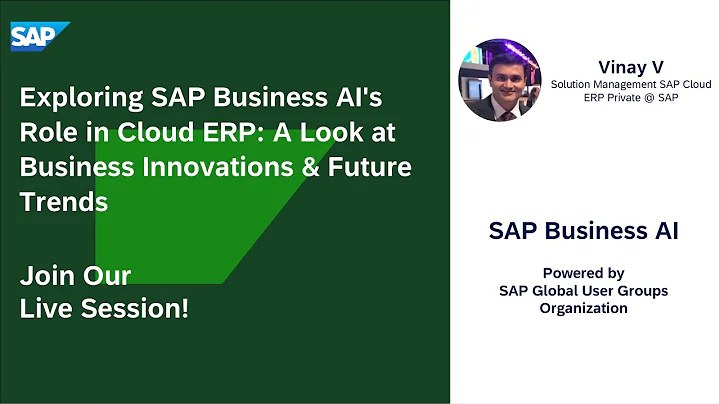 Exploring SAP Business AI's Role in Cloud ERP: A Look at Business Innovations & Future Trends