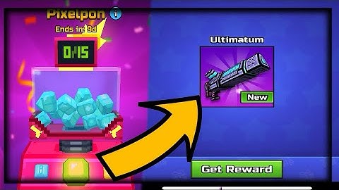 How to Unlock ULTIMATUM Every Try Pixelpon Event Pixel Gun 3D