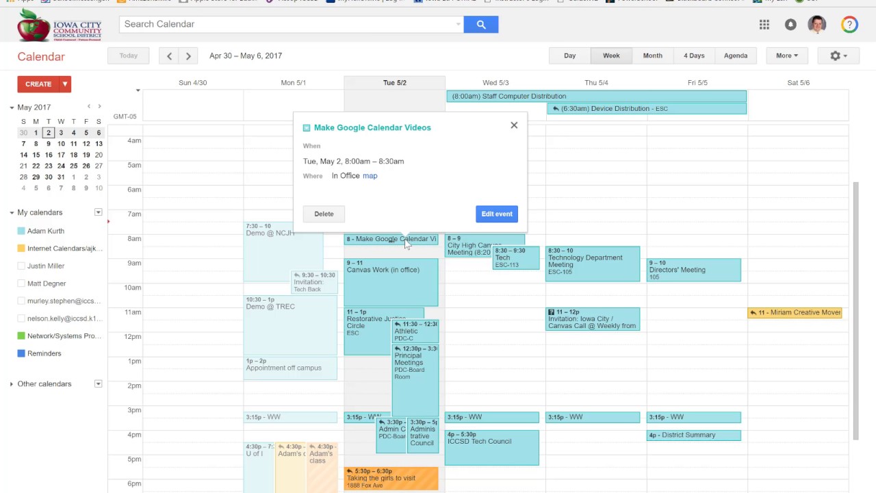 Creating Events and Meeting Invites with Google Calendar YouTube