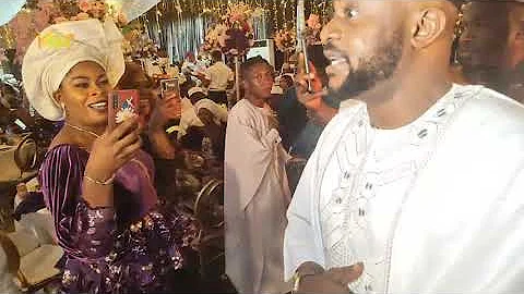 SEE WHAT ODUNLADE ADEKOLA, FEMI ADEBAYO JIDE AWOBONA DID AT LATEEF ADEDIMEJI AND MOBIMPE WEDDING