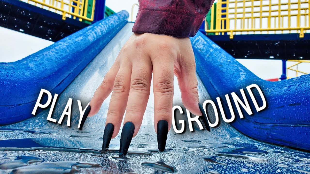 Playground ASMR in the Rain☂️(Fast Not Aggressive)