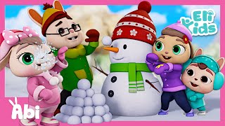 snowball fight more family fun eli kids songs nursery rhymes