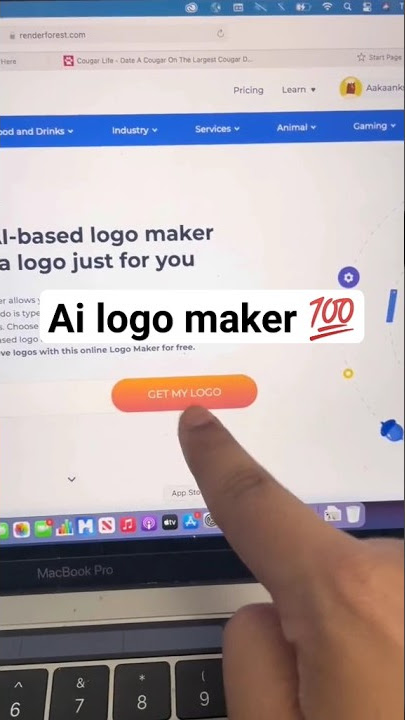 Free Ai logo maker 💯 #ai #shorts