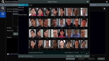 Face  Detection  and Recognition @NVMS9000#AI