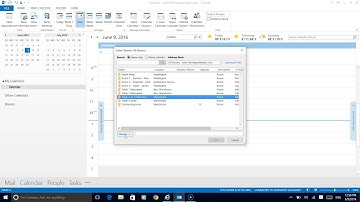 How to view a meeting room calendar