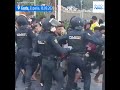 Tensión durante el traslado de migrantes en Ceuta