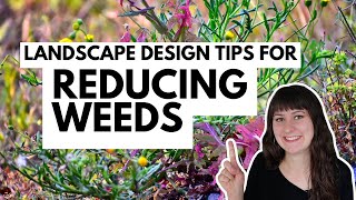 Landscape Design Tips for Reducing Weeds  🌱 Less time weeding \u0026 maintaining your yard through design