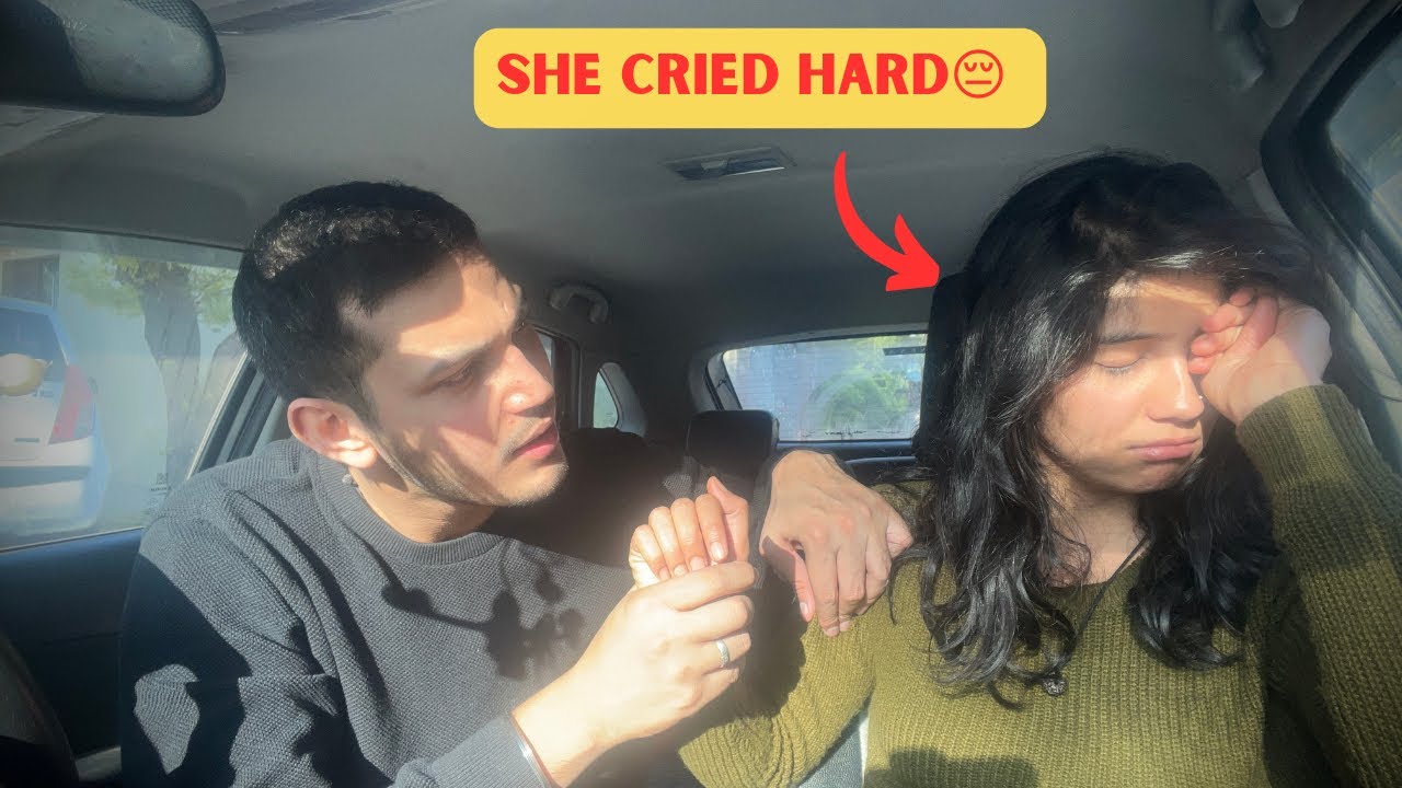 DAY - 33 I am leaving Her PRANK | SHE CRIED HARD