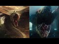 Warbat vs Skullcrawler | Godzilla vs Kong Titan Battle