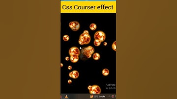 Css Cursor animation earth effect | Mouse Courser effect Html CSS & js #css #Html #code #virelshort