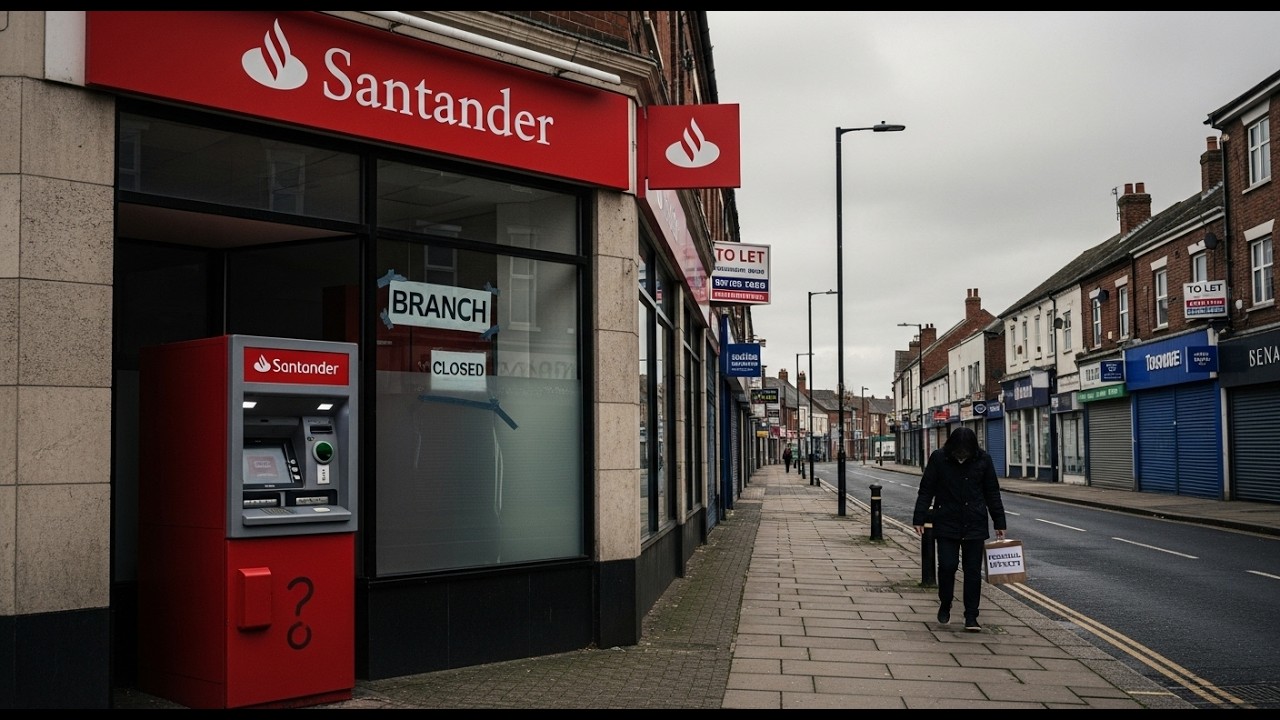 Is This the End of High Street Banking? Santander to Close 44 Branches and Put 291 Jobs at Risk