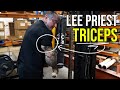 Lee priest building big triceps with cables