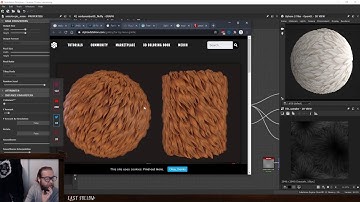 Nodevember 09: Fluffy - #artstation #substance #nodevember #nodevember2020