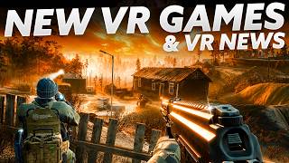 NEW VR GAMES &amp; VR NEWS! (Quest 3, PSVR 2, PCVR)