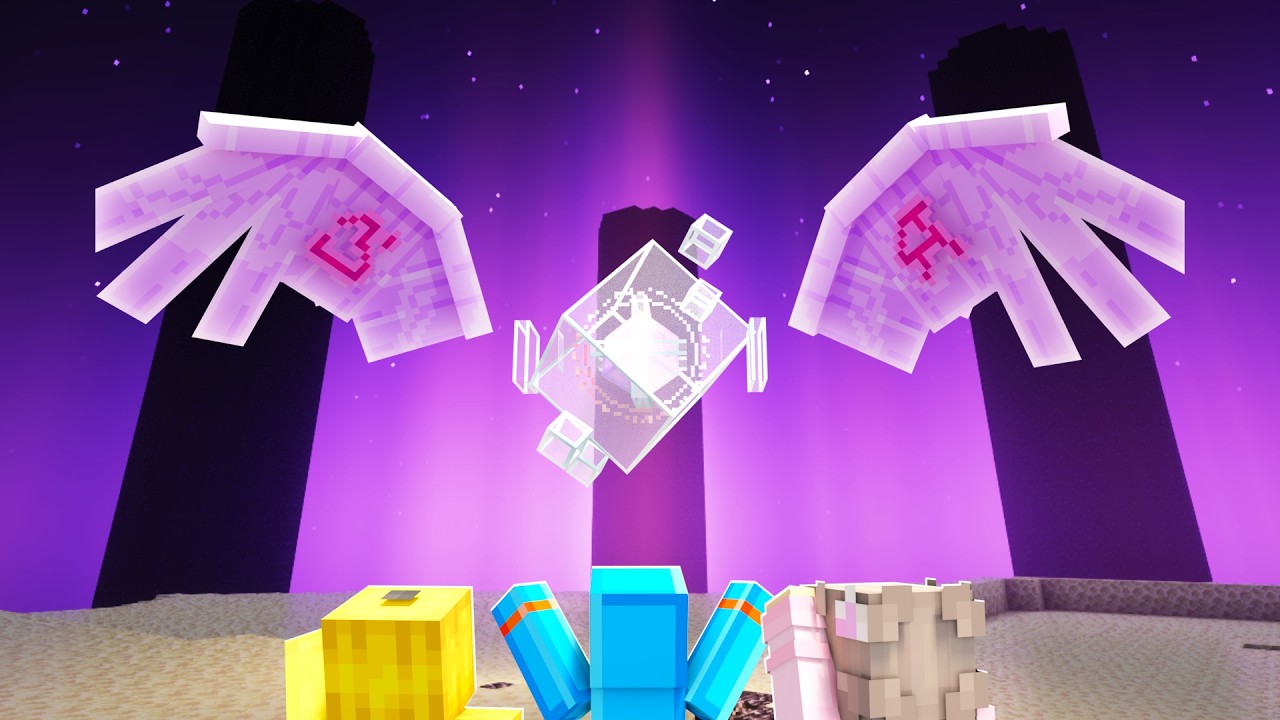 Я добавил боссов измерений в Minecraft