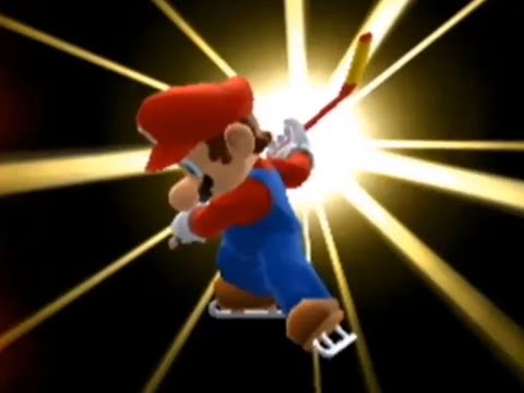 Mario and Sonic at the Olympic Winter Games (Wii) - Olympic & Dream Ice Hockey