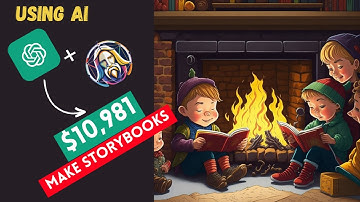 How I made a kids story book using only ChatGpt & Leonardo.AI to earn passively