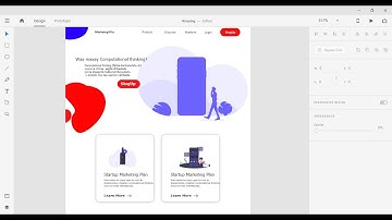 Adobe Xd Portfolio website Speed Art