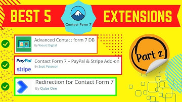 Contact form 7 DB | PayPal & Stripe Add-on | Redirection for Contact Form 7 | Bangla Tutorial