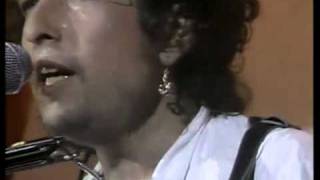Bob Dylan & Ron Wood & Keith Richards-Blowin' in the Wind (Live aid 1985) chords