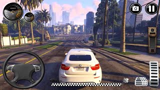 CAR 4X4 CITY UBER DRIVING GAME 🚖👮🏻‍♂️ Car Games Android 3D City Drive - Taxi Sim 2020 screenshot 5