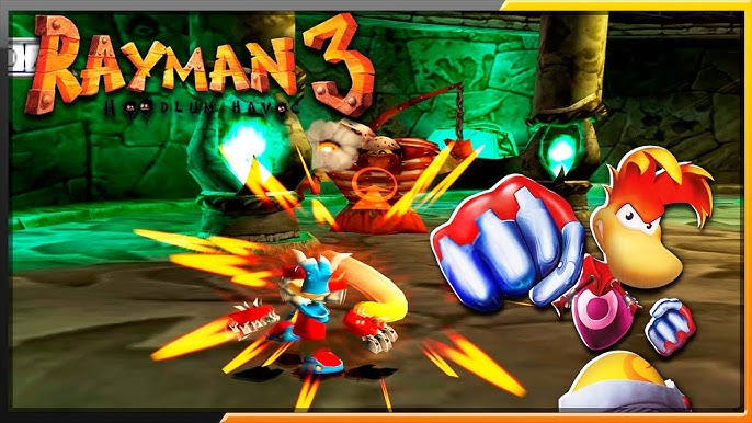 Rayman 3 Hoodlum Havoc jogo playstation ps2