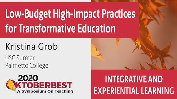 Low-Budget High-Impact Practices for Transformative Education