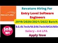 Revature Hiring || Entry Level Software Engineers || 2019/2020/2021/2022 Batch || Salary - 4-6 LPA