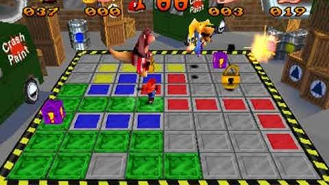 Crash bash pogo padlock gold relic challenge