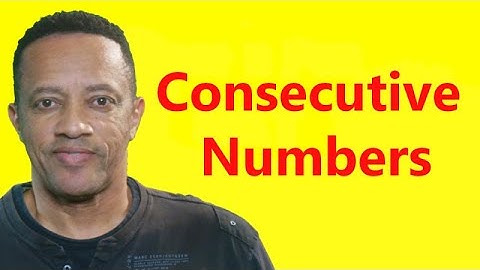 Fast n Fun SAT Math Test Prep: Have Fun Learning Math – SAT Math Prep Video #2 Consecutive Numbers