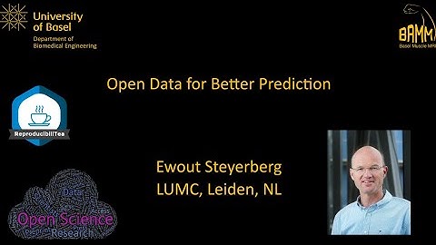 Open Science Basel Year 3 #3 - Ewout Steyerberg