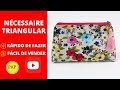 PASSO A PASSO - NECESSAIRE TRIANGULAR