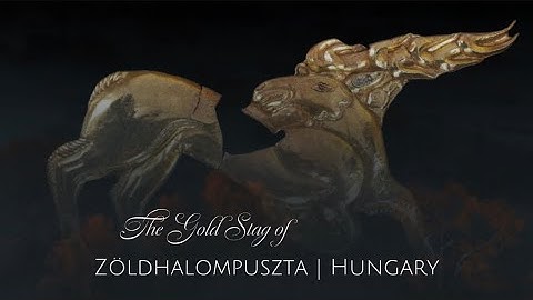 The Scythian Gold Stag of Zöldhalompuszta - Iron Age Hungary | zöldhalompusztai szkíta aranyszarvas