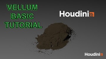 Houdini Vellum grains basic tutorial