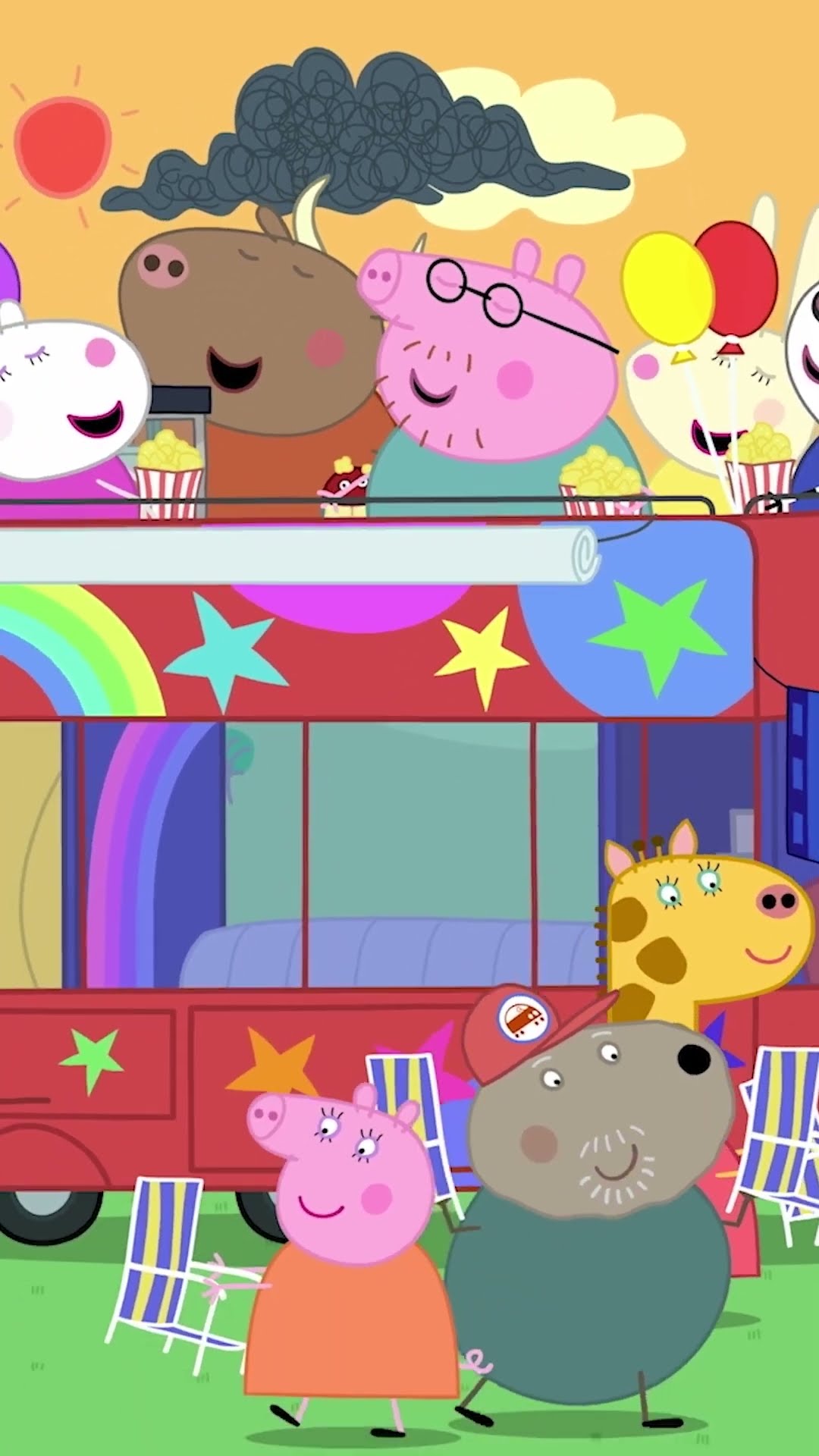 Popcorn Machine Chaos #PeppaPig #Shorts