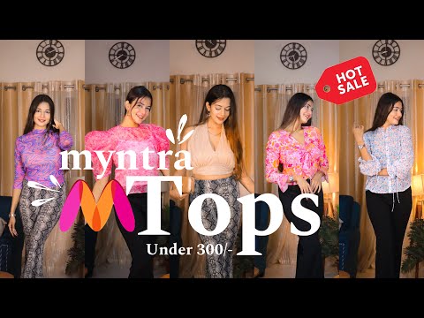 Myntra Tops under 399/-, Trendy and Affordable Tops, Upto 90% OFF