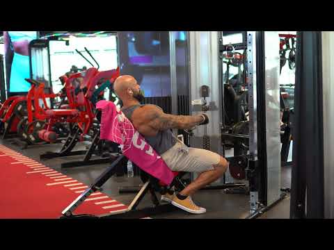Seated Cable Y Raise (Cuffed)